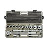 Weller Crescent 3/4 in. drive SAE 6 and 12 Point Mechanics Tool Set 14 pc CTK14SAEN